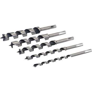 Silverline Slangenboor Set 10 - 25 mm. x 205 mm. - 5 Delig
