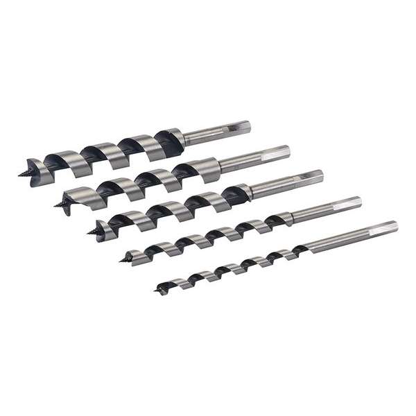 Silverline Slangenboor Set 10 - 25 mm. x 205 mm. - 5 Delig Silverline Slangenboor Set 10 - 25 mm. x 205 mm. - 5 Delig
