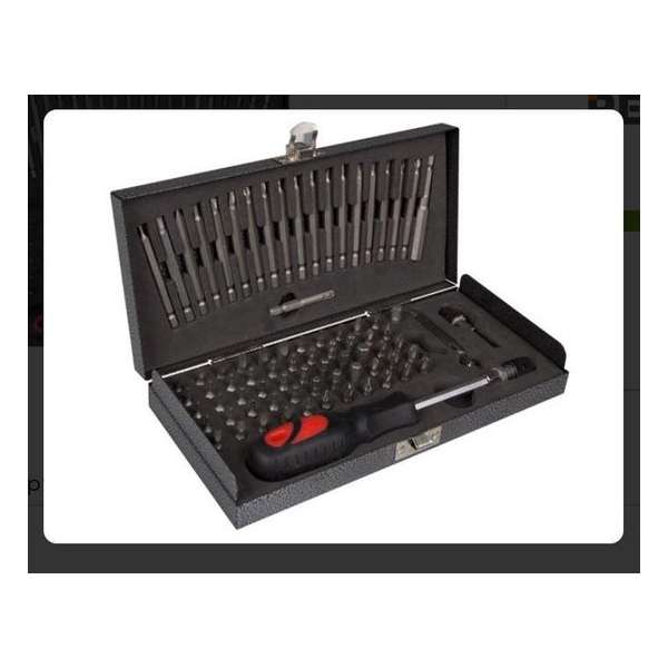 BIT SET WITH ACCESSORIES 80 PCS BIT SET WITH ACCESSORIES 80 PCS