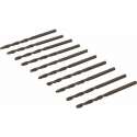 Silverline Metaalboor Rolgewalst HSS-R - 3,2 mm - 10 Stuks
