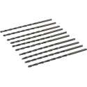 Silverline Lange Metaalboor Rolgewalst HSS-R - 3 x 100 mm - 10 stuks