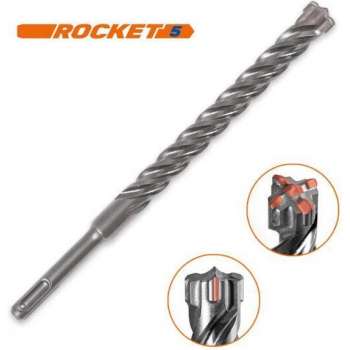 Hamerboor, SDS-plus, 4 snijder 8 x 600 / 540 mm ''PROJAHN''