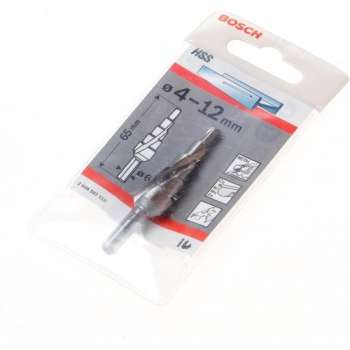 Bosch - Trappenboren HSS 4 - 12 mm, 6,0 mm, 50 mm