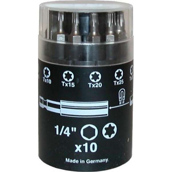 Ironside Bitbox Torx - Inbus - 10-Delig Ironside Bitbox Torx - Inbus - 10-Delig