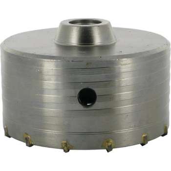 Silverline TCT Kernboor - Gatenboor - Steen / Beton - Ø 115 mm. - Exclusief Kernboordoorn