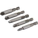 Silverline Beschadigde Schroef Verwijder Set 50 mm. - 5 Delig