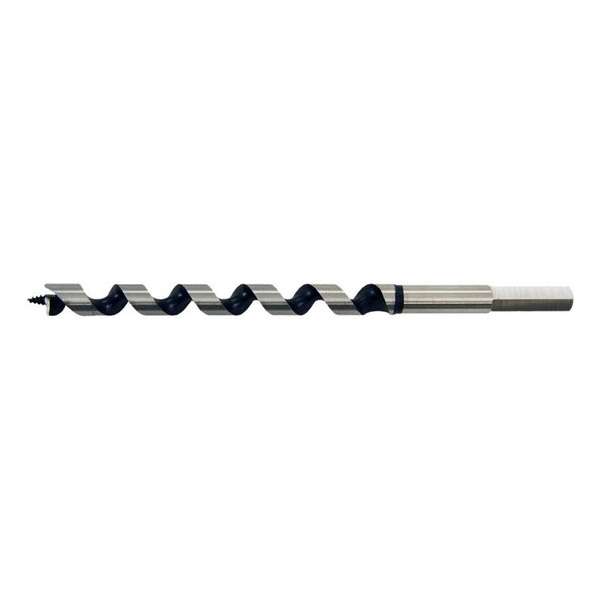 Slangenboor tbv hout zeskant 10mm x 385mm werklengte, houtboor Slangenboor tbv hout zeskant 10mm x 385mm werklengte, houtboor