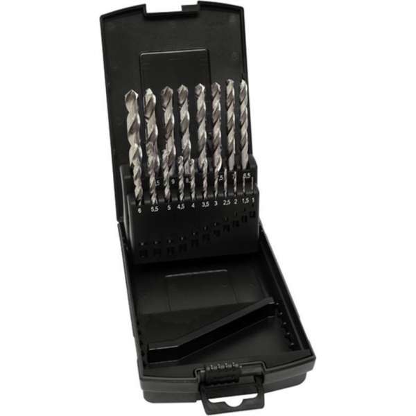 Metaalborenset Steelmaster 19-Dlg 1-10mm Metaalborenset Steelmaster 19-Dlg 1-10mm