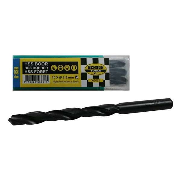 Hofftech HSS metaal boor 8,5 mm. (10 stuks) Hofftech HSS metaal boor 8,5 mm. (10 stuks)
