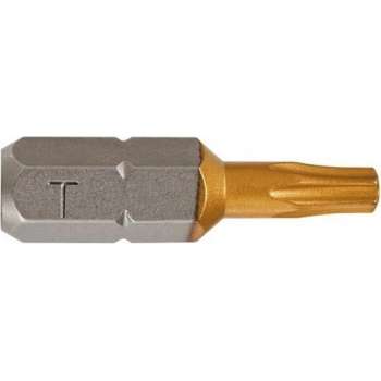 "Graphite Bit Torx T25, 25mm, S2 Tin, 2 Op Een Blister"