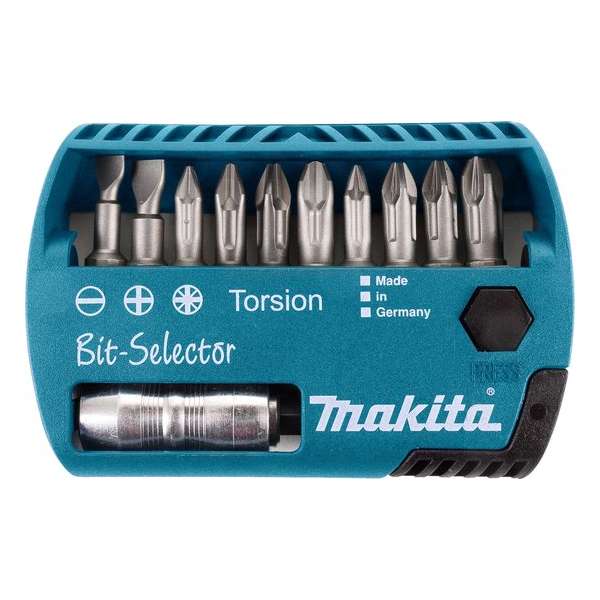 Makita P-53730 Schroefbitset 11-dlg clicfix Makita P-53730 Schroefbitset 11-dlg clicfix