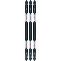 Impact dubbel bit 150mm, PZ2, 3st