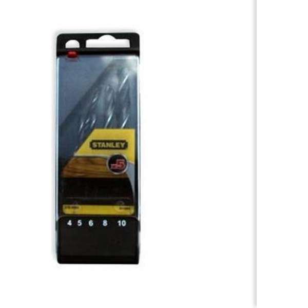STANLEY cassette houtspiraalboor - 5 stuks STANLEY cassette houtspiraalboor - 5 stuks