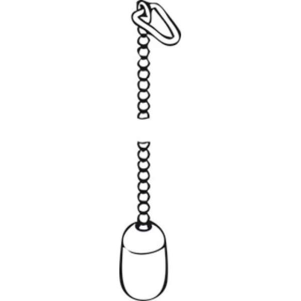 Grohe wegzinkbare kogelketting chroom Grohe wegzinkbare kogelketting chroom