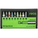 Reca Bittenset 1/4 - 10-dlg - H+S+E