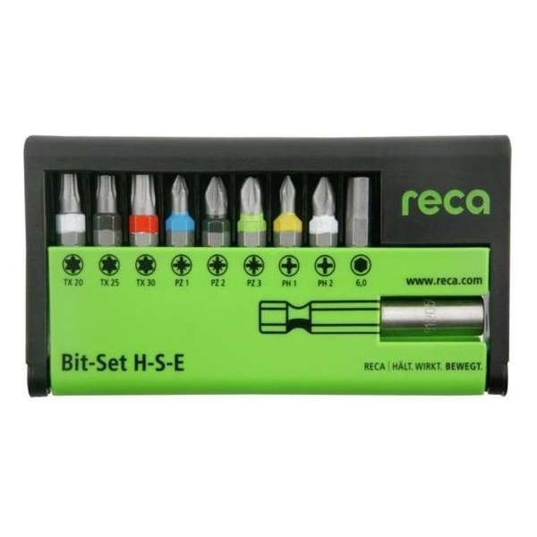 Reca Bittenset 1/4 - 10-dlg - H+S+E Reca Bittenset 1/4 - 10-dlg - H+S+E