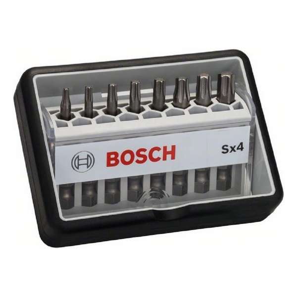 Bosch - 8-delige Robust Line bitset Sx Extra Hard 49 mm, 8-delig Bosch - 8-delige Robust Line bitset Sx Extra Hard 49 mm, 8-delig