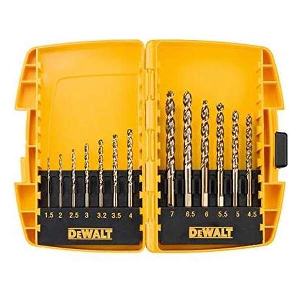 DeWalt DT7920B 13 delige metaalboorset in cassette DeWalt DT7920B 13 delige metaalboorset in cassette