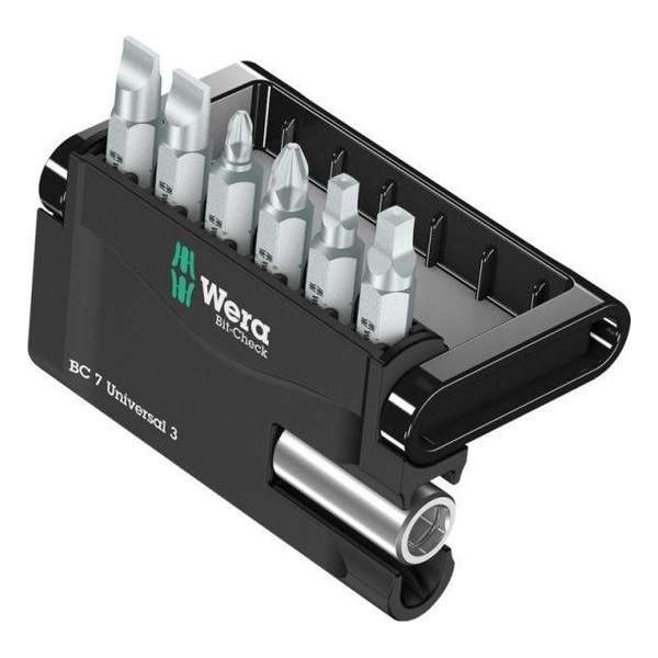 Wera Bit-Check 7 Universal 3 Bitset Wera Bit-Check 7 Universal 3 Bitset