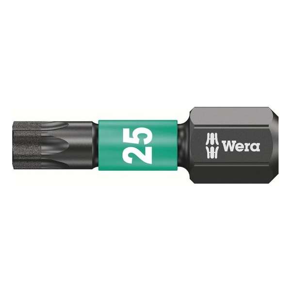 Wera 05057626001 1/4" Torx Impaktor Diamant Bit - T30 x 25mm Wera 05057626001 1/4" Torx Impaktor Diamant Bit - T30 x 25mm