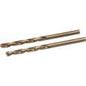 Silverline Metaalboor HSS-E - Cobalt - DIN388 - 4 mm - 2 Stuks