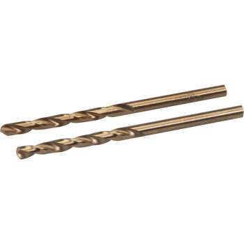 Silverline Metaalboor HSS-E - Cobalt - DIN388 - 4 mm - 2 Stuks