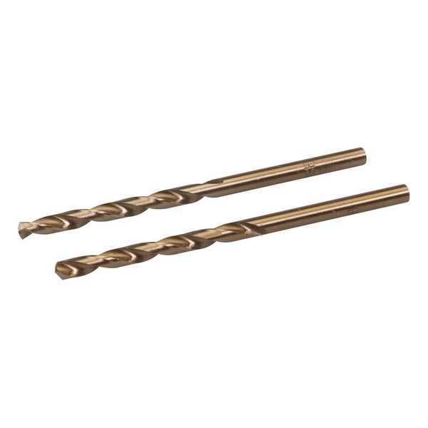 Silverline Metaalboor HSS-E - Cobalt - DIN388 - 3,5 mm - 2 Stuks
