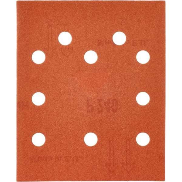 Milwaukee schuurpapier 115x140mm K240 (10st) Milwaukee schuurpapier 115x140mm K240 (10st)
