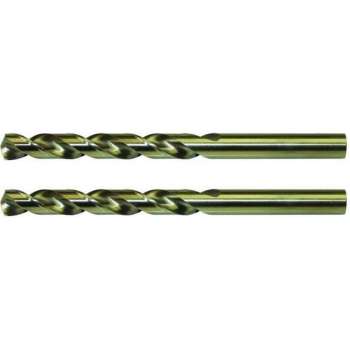 Westfalia Cobalt HSS staal spiraalboren 1mm 2 stuks