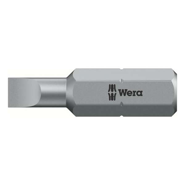 Wera bit 800/1Z gleuf 0.6x4.5x25mm Wera bit 800/1Z gleuf 0.6x4.5x25mm