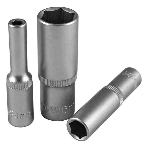 JBM Tools HEX MONDSTUK 1/4" 75MM LANG, 8MM JBM Tools HEX MONDSTUK 1/4" 75MM LANG, 8MM