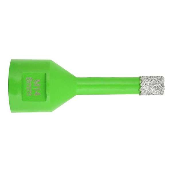 Reca Diamantboor / tegelboor Diadrill keramiek M14 - 8x15mm - mini - met koelwas voor haakse slijper Reca Diamantboor / tegelboor Diadrill keramiek M14 - 8x15mm - mini - met koelwas voor haakse slijper