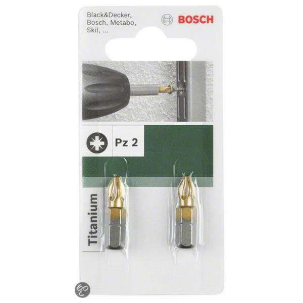 Bosch - Schroefbit Titanium PZ PZ 1, 25 mm Bosch - Schroefbit Titanium PZ PZ 1, 25 mm