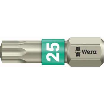bit 1/4 WERA torx 25 RVS