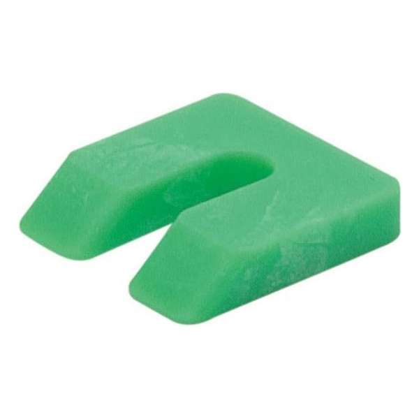 Uitvulplaatje 50x50x10mm kunststof groen (80st) Uitvulplaatje 50x50x10mm kunststof groen (80st)