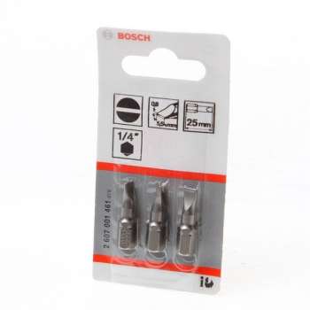 Bosch - Bit extra-hard S 0,8x5,5, 25 mm