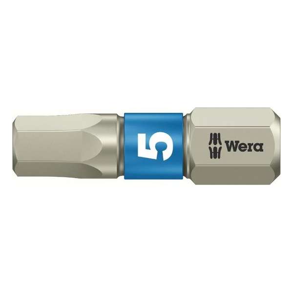 Wera 05071063001 1/4" RVS Inbus Bit - 9/64'' x 25mm Wera 05071063001 1/4" RVS Inbus Bit - 9/64'' x 25mm