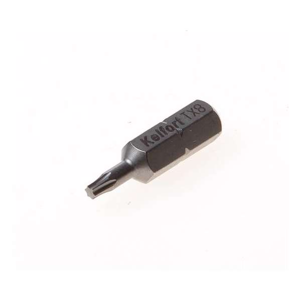 Kelfort Schroevendraaierbit standaard torx 8/25mm Kelfort Schroevendraaierbit standaard torx 8/25mm