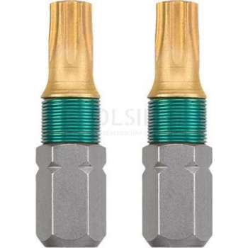 KWB 2 Bits 25mm Titaan Torx 25