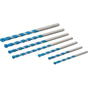 Silverline Multi-Constructie Boorbitset - 7 Delig