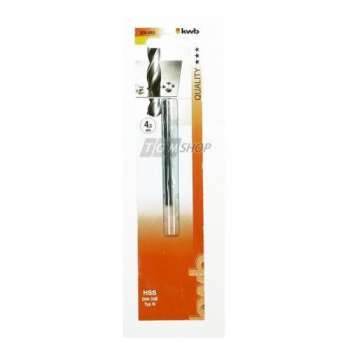 kwb Quality *** HSS DIN 338 Typ N Spiraalboor, 4,5 mm (209645)