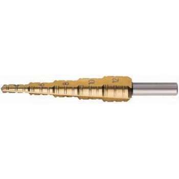 Frees-trapboor HSS TIN 4-12mm FORMAT