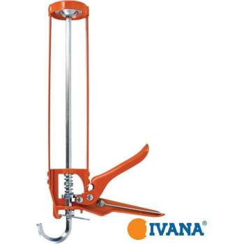 Ivana Kitpistool type SQL skelet oranje voor kit kokers