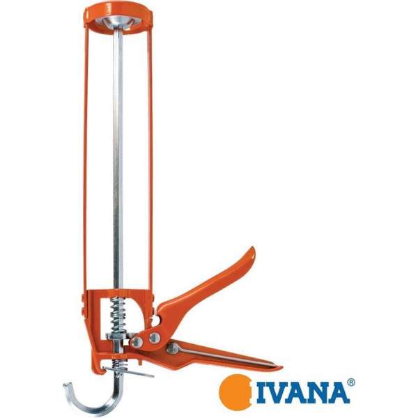 Ivana Kitpistool type SQL skelet oranje voor kit kokers