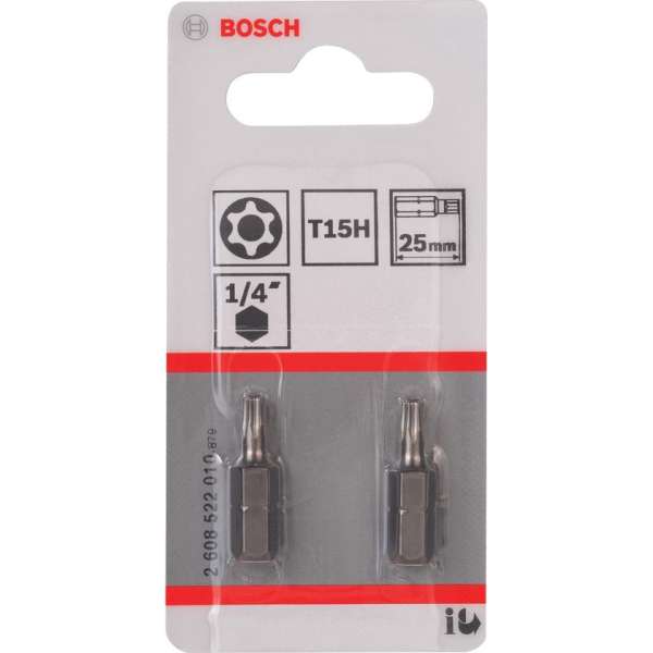Bosch T15H Security-Torx�-bit extra-hard Bosch T15H Security-Torx�-bit extra-hard