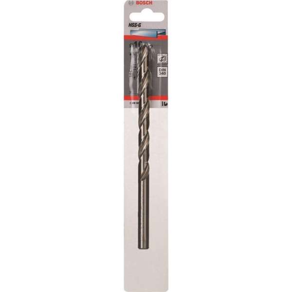 Bosch - Metaalboren HSS-G, DIN 340 10 x 121 x 184 mm Bosch - Metaalboren HSS-G, DIN 340 10 x 121 x 184 mm