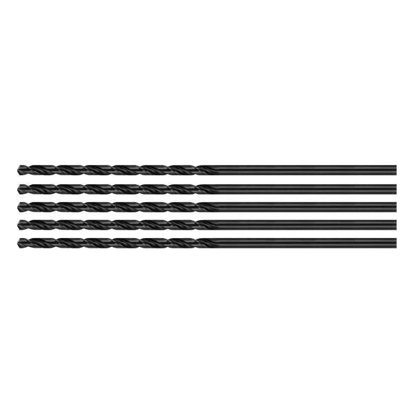 Set van 5 metaalboren (HSS, 5.0x200 mm) Set van 5 metaalboren (HSS, 5.0x200 mm)