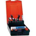 Kopverzinkboren-bit-set HSS 6,3-20,5mm, 90° In kunststof cassette 9-delig FORMAT