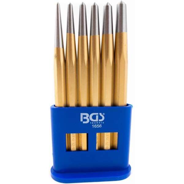 BGS doorslag en pendrijverset 6-delig - BGS1656 BGS doorslag en pendrijverset 6-delig - BGS1656
