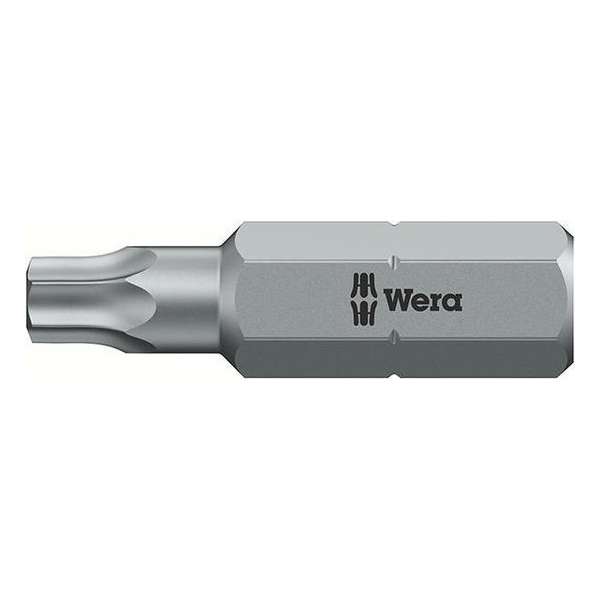 Wera Schroefbit TX30 25mm met gat 10 stuks Wera Schroefbit TX30 25mm met gat 10 stuks